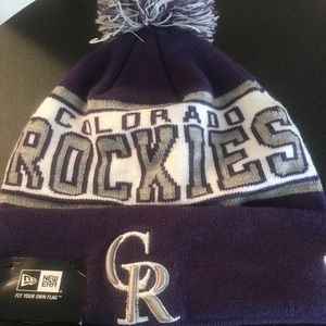 New Era Colorado Rockies beanie